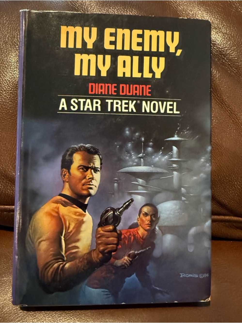 My Enemy, My Ally by Diane Duane - 1984 Star Trek Novel Hardback w jacket